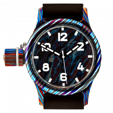 AGAT 295 Titan-Zirconium Damascus 46 mm