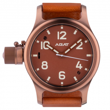 AGAT Aesthete 46 mm Brown