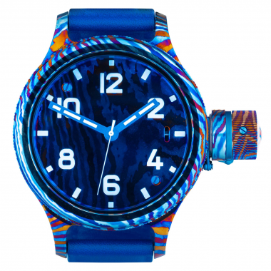 AGAT 193 Titanium Damascus 53 mm (with Titanium Damascus Dial)