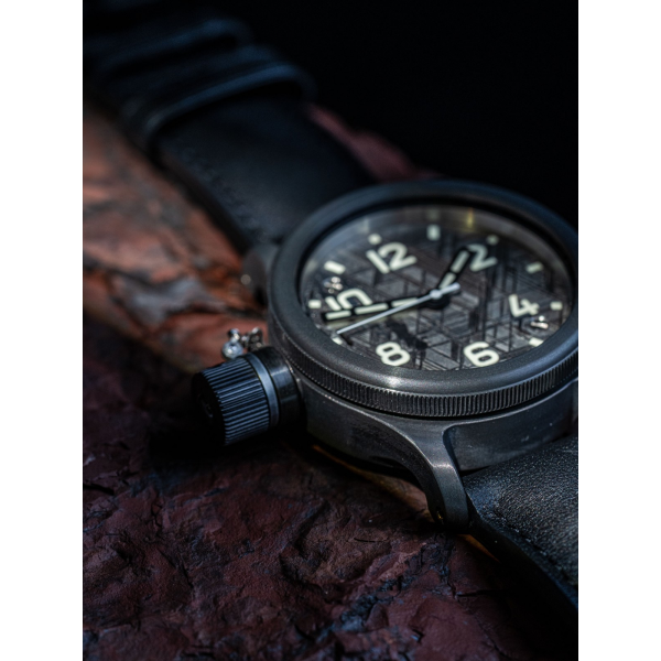AGAT 195 Zirconium 46 mm Muonionalusta Meteorite - Image 7