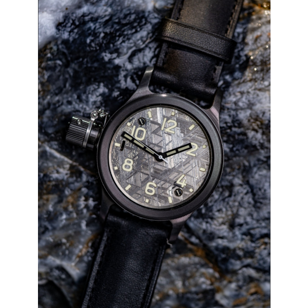 AGAT 195 Zirconium 46 mm Muonionalusta Meteorite - Image 6