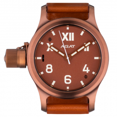 AGAT Aesthete California 46 mm Brown