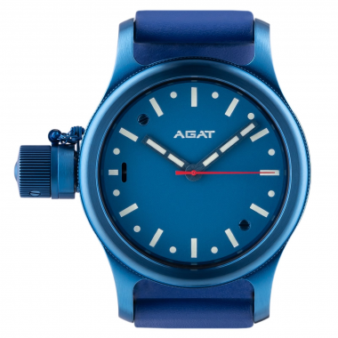 AGAT Aesthete Index 46 mm Blue