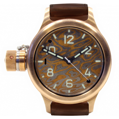 AGAT 293 Bronze 53 mm Mokume